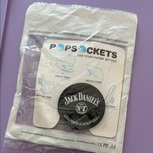Jack Daniels Black PopSocket